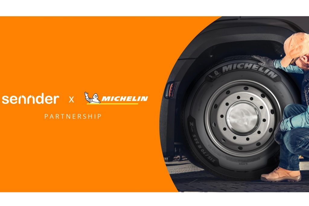 Michelin vient de conclure un accord avec sennder, afin d'offrir aux transporteurs un accès étendu aux gammes de pneus Michelin à des conditions particulières.