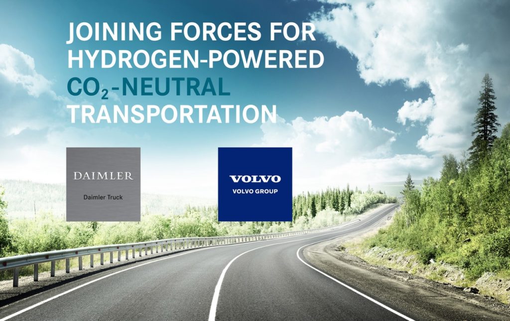 Hydrogène : Volvo et Daimler Truck finalisent leur alliance avec cellcentric.