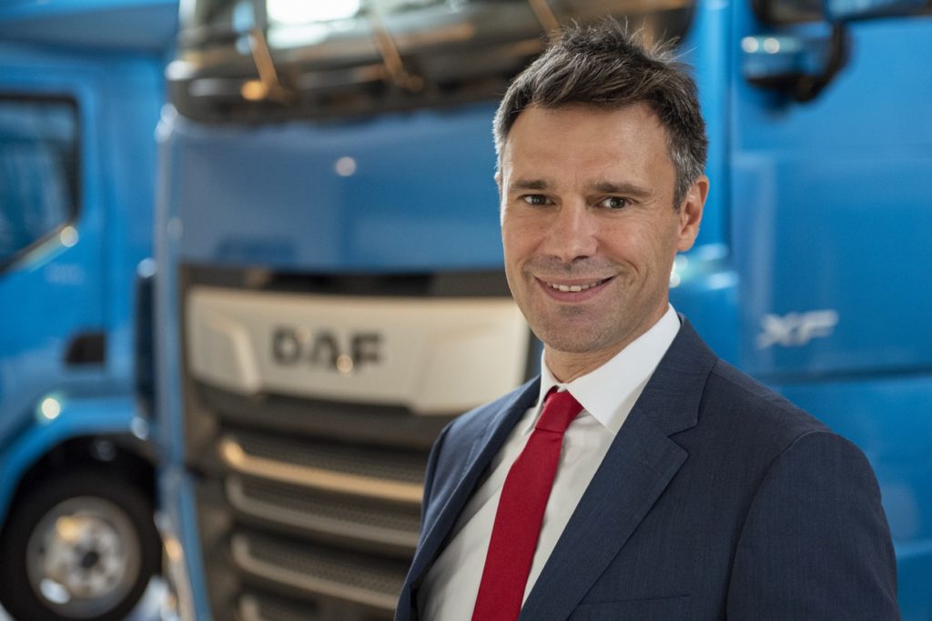 Renaud Dehillotte est le nouveau directeur général de DAF Trucks France.