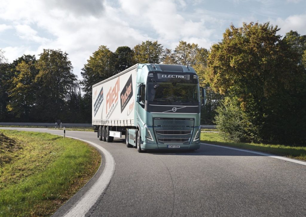 La transmission électrique du Volvo FH est très efficace, faisant du camion tout électrique un outil très puissant pour réduire les émissions de CO2. © Volvo Trucks