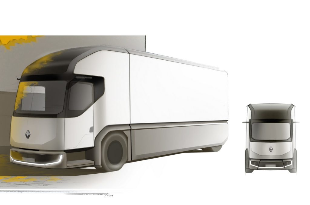 Renault Trucks et Geodis ont conçu un nouveau camion électrique adapté à la logistique urbaine.