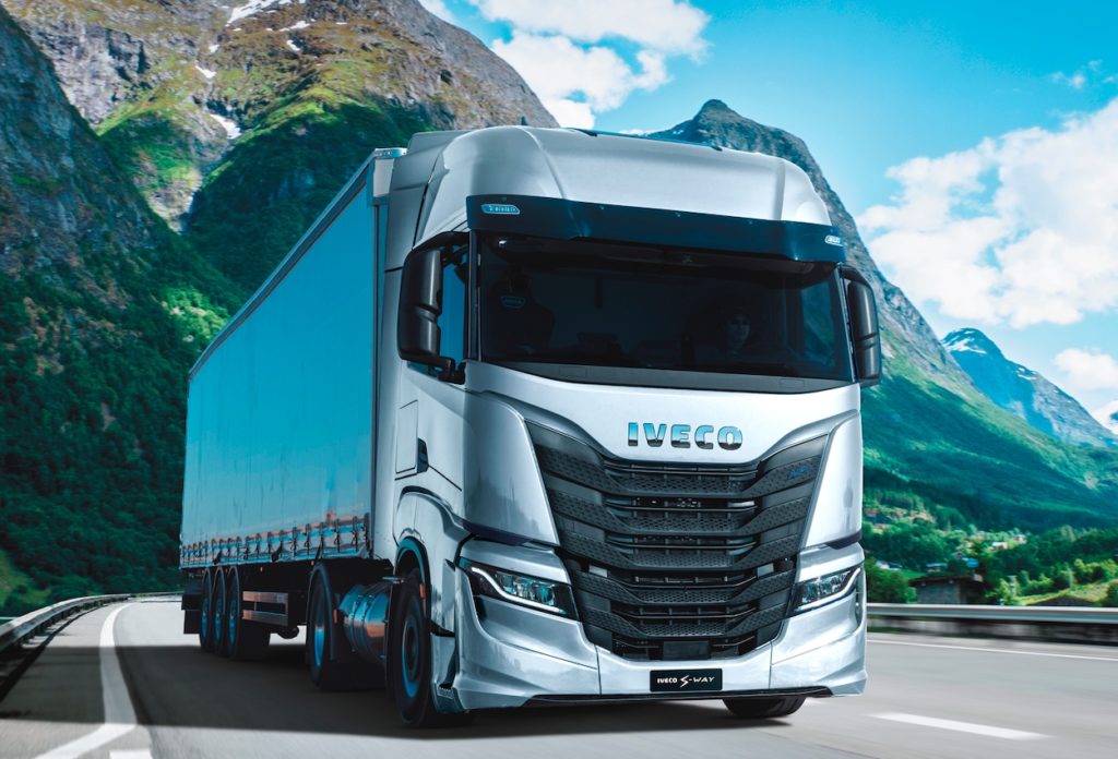Iveco lance une offre de financement pour les véhicules neufs GNV (gaz naturel véhicules). © Iveco