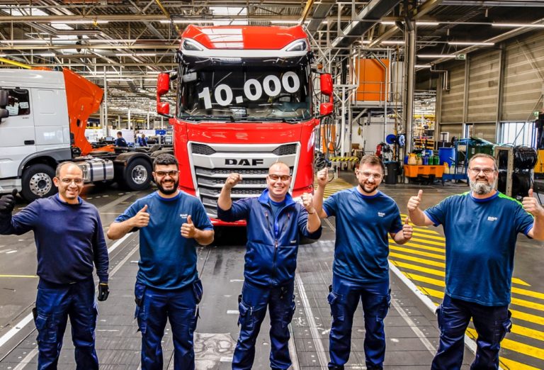 DAF a construit son 10 000e camion DAF nouvelle génération. © DAF Trucks