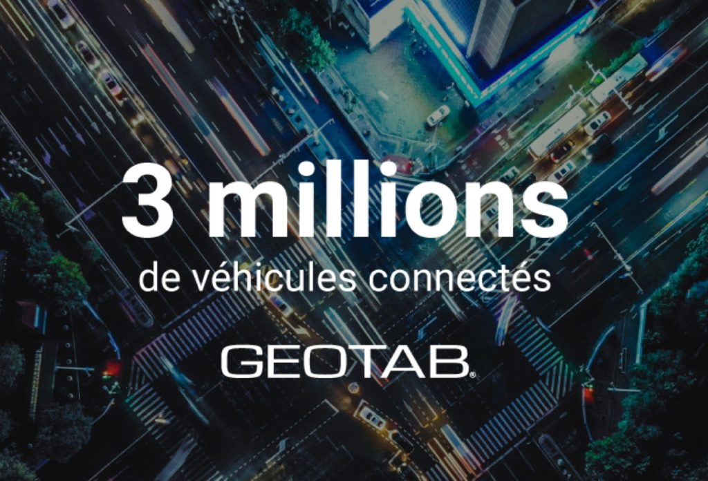 Alors que Geotab a récemment célébré ses 22 ans, la barre des 3 millions de véhicules connectés souligne l'impact significatif des données de qualité pour les organisations du monde entier. © Geotab
