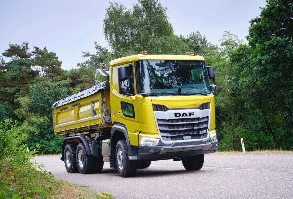 DAF présente sa nouvelle gamme de camions de construction au salon Bauma, la plus grande exposition au monde dédiée au secteur de la construction. © DAF Trucks
